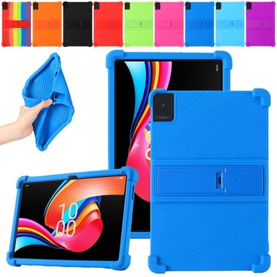 Case For TCL Tab 10L Gen 2 Gen 3 10.1'' 2024 Silicone Shockproof Stand Case Cover