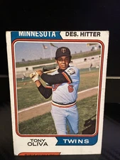 ⚾1974 Topps #190 Tony Oliva⚾Low Grade⚾