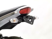 Kennzeichenhalter R&G Racing Schwarz Kawasaki ER-6 F/N