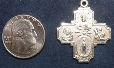 Four Way Medal Sterling Silver