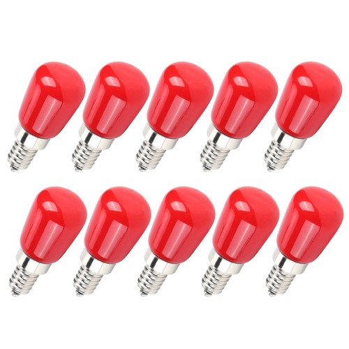 GE 10Pcs 15 W 110V E12 Candelabra Bulbs Roten LED Kerze Licht Lampen Für Die - Bild 9 von 21
