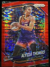 Alyssa Thomas 2025 Panini Prizm WNBA #44  Red Pulsar /299 - Phoenix Mercury