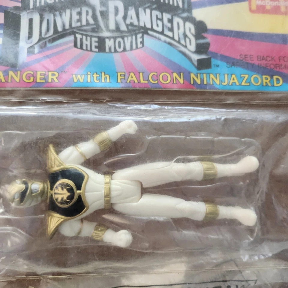 Mighty Morphin Power Rangers La Película White Ranger Con Falcon Ninjazord... Foto 2 de 4