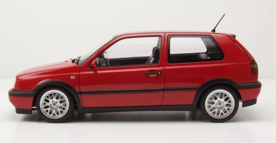 NOREV, VOLKSWAGEN Golf GTI 1996 rouge flash, échelle 1/18, NOREV188418 - Photo 4/4