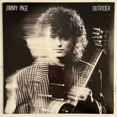Jimmy Page - Outrider JAPAN LP 1988 HARD ROCK P-8651