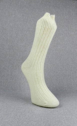 Pure %100 Lambswol Socks Unisex Seamless Dye Free Natural Wool Builder Motorist - Picture 15 of 23