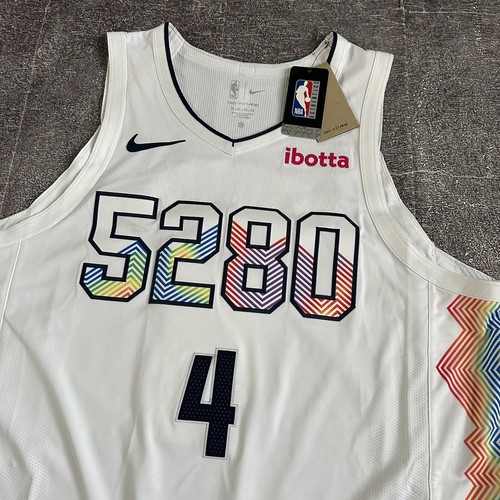 Neu mit Etikett Nike Denver Nuggets Russell Westbrook City Edition Authentic Herrentrikot XL - Bild 3 von 8