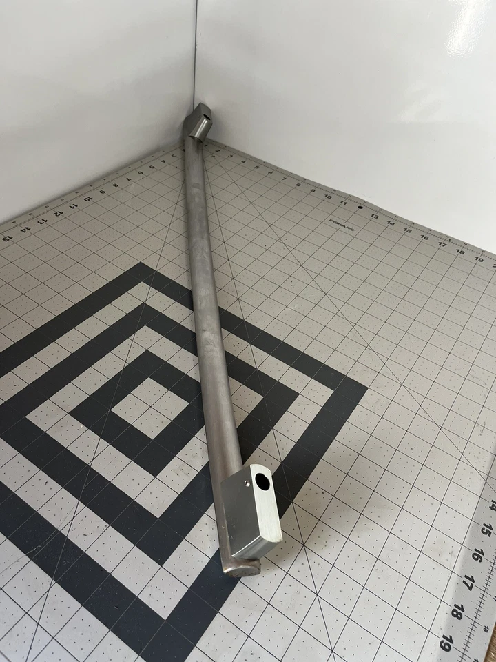 Frigidaire Refrigerator Door Handle (Stainless) OEM Part# 241972501 - Image 4 of 4