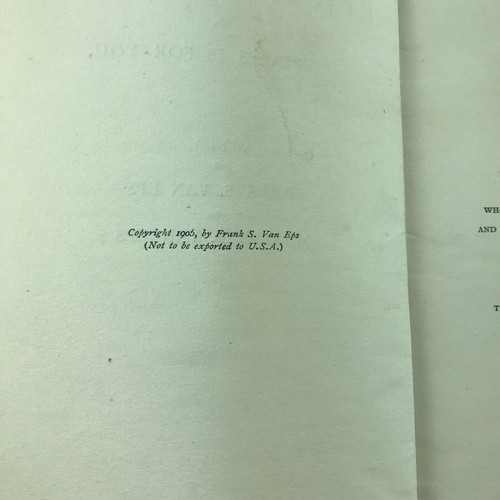 Rejoice Always Or Happiness Is For You by Frank And Marion Van - 1906 - 第 5/7 張圖片