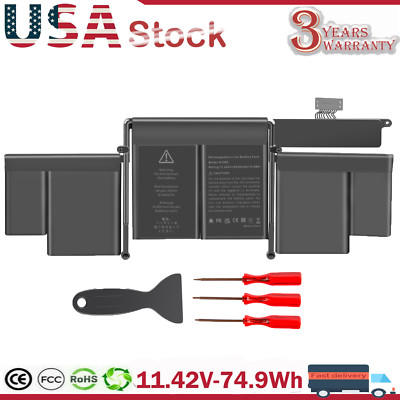 Battery for Apple MacBook Pro 13'' A1582 A1502 Retina Early 2015 Mid 2014 74.9Wh