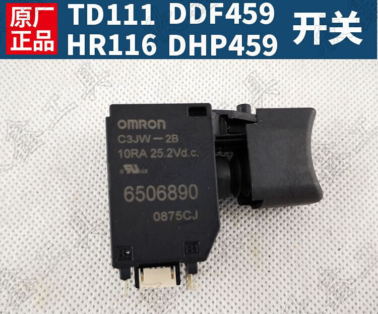 1pc Makita 6506890 Switch Omron C3JW-2B 10RA 25.2VDC Trigger 1pc Makita 6506890 Switch Omron C3JW-2B 10RA 25.2VDC Trigger