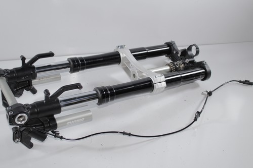 19 16-20 Kawasaki ZX10R Ninja Front End Forks Tubes Suspension Showa #0041 - Picture 6 of 17