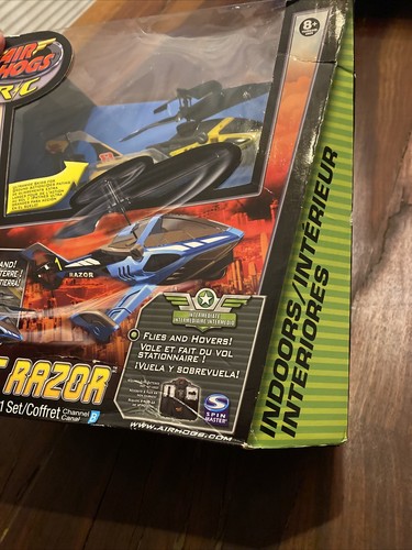 AIR HOGS R/C Havoc Razor HARD TO FIND NEW IN BOX 2009 Yellow & Black - Picture 12 of 12