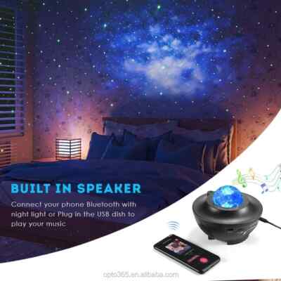 Galaxy Projector Sky Star Starry Night Lights Aurora Starlight Appearance DJ