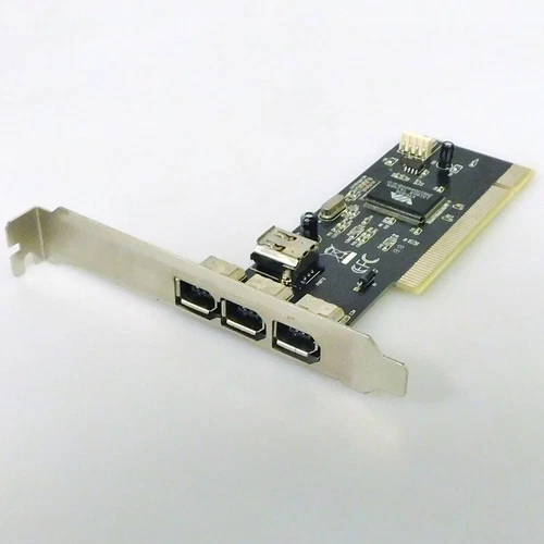Logilink PC0006A PCi-Card-Controller 4x FireWire FW400 ~mit Rechnung