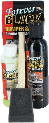 Pintura Restaurador Para Bumper De Carro Plasticos Negros Kit Limpieza Aplicador - Picture 5 of 12