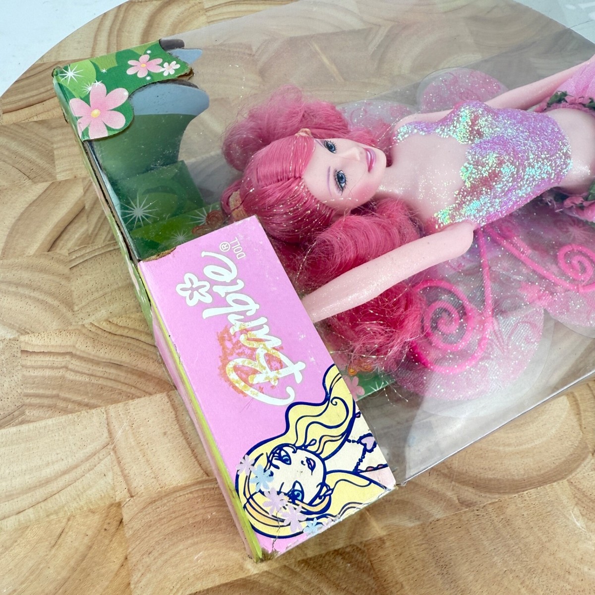Barbie Fairytopia Sparkle Fairy Doll Pink 2003 Mattel #B5734