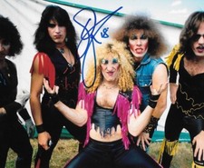 * DEE SNIDER * signed autographed 8x10 photo * TWISTED SISTER * PROOF *  1