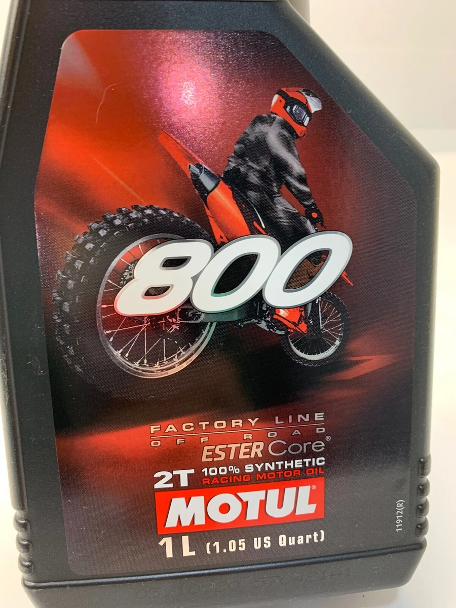 Motul Oil 800 Factory Line Off-Road Motocross 2T 4L