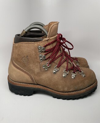 Vtg Vasque Sundowner Skywalk Hiking Boots Sz 7 Brown Outdoor Waterproof Vasque Sundowner Leather Hiking Boots Skywalk 7142 Gore-Tex  main image 2