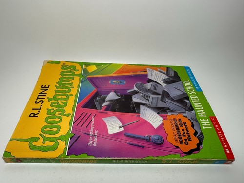 1st Print #59 The Haunted School Goosebumps Book Original Series R.L. Stine 1997 - Imagen 19 de 23
