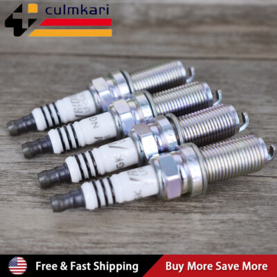 4X NGK LFR5AIX-11 4469 Iridium IX Spark Plugs For Hyundai Nissan