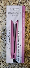 Cortex International Professional 1” Ceramic Flat Iron, Straight PRO, NEW in box