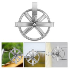 2pcs Clothesline Pulley Clothes String Pulley Clothes Line Hanging Rope Pulley
