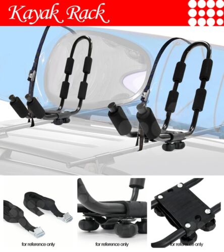2 Pair Kayak Rack Rooftop Cross Bars Mount Canoe Paddle Board Carrier fit Toyota - Bild 3 von 5