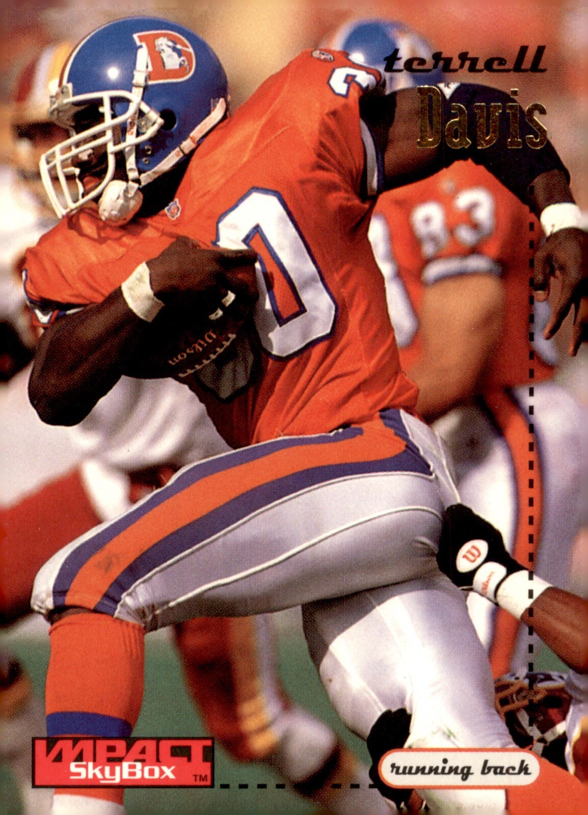 1996 Skybox Impact - Terrell Davis #41