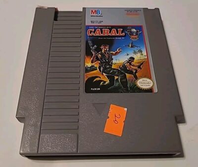 Cabal (Nintendo Entertainment System, 1990) Tested, Working and ...