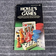 Vintage Hoyle's Rules of Games 1963 Morehead & Mott-Smith Paperback Signet Book