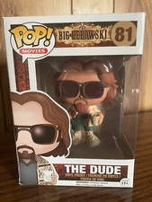Funko Pop Movies #81 - The Big Lebowski - The Dude + Pop Protector
