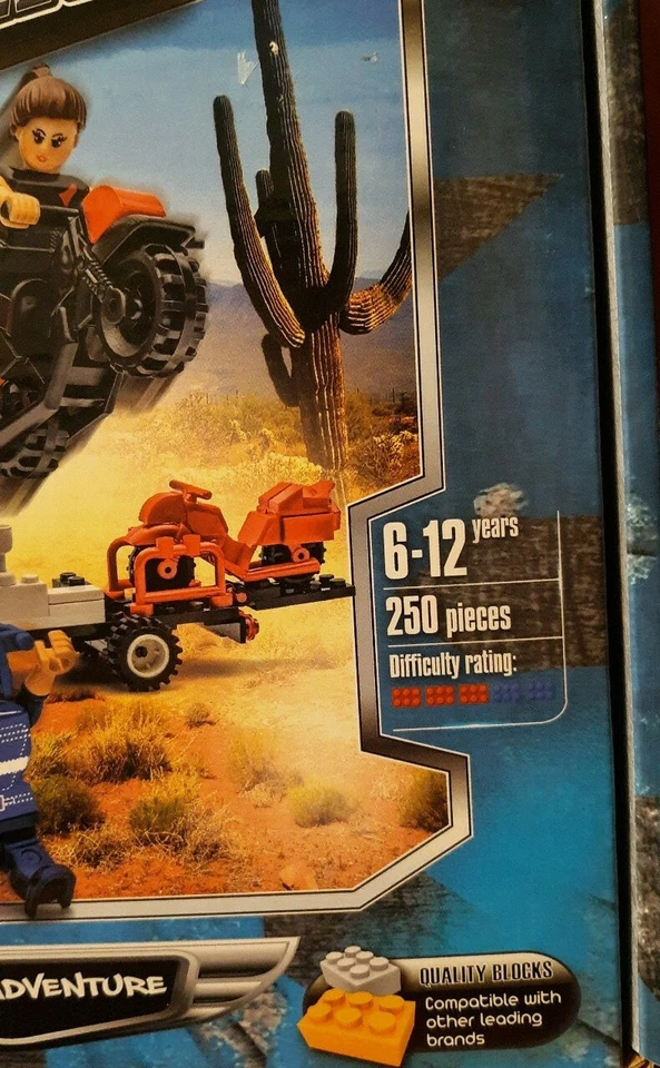 Block Tech Mean Streets Desert Adventure - 250 pcs *Read Details* - Image 2 of 4