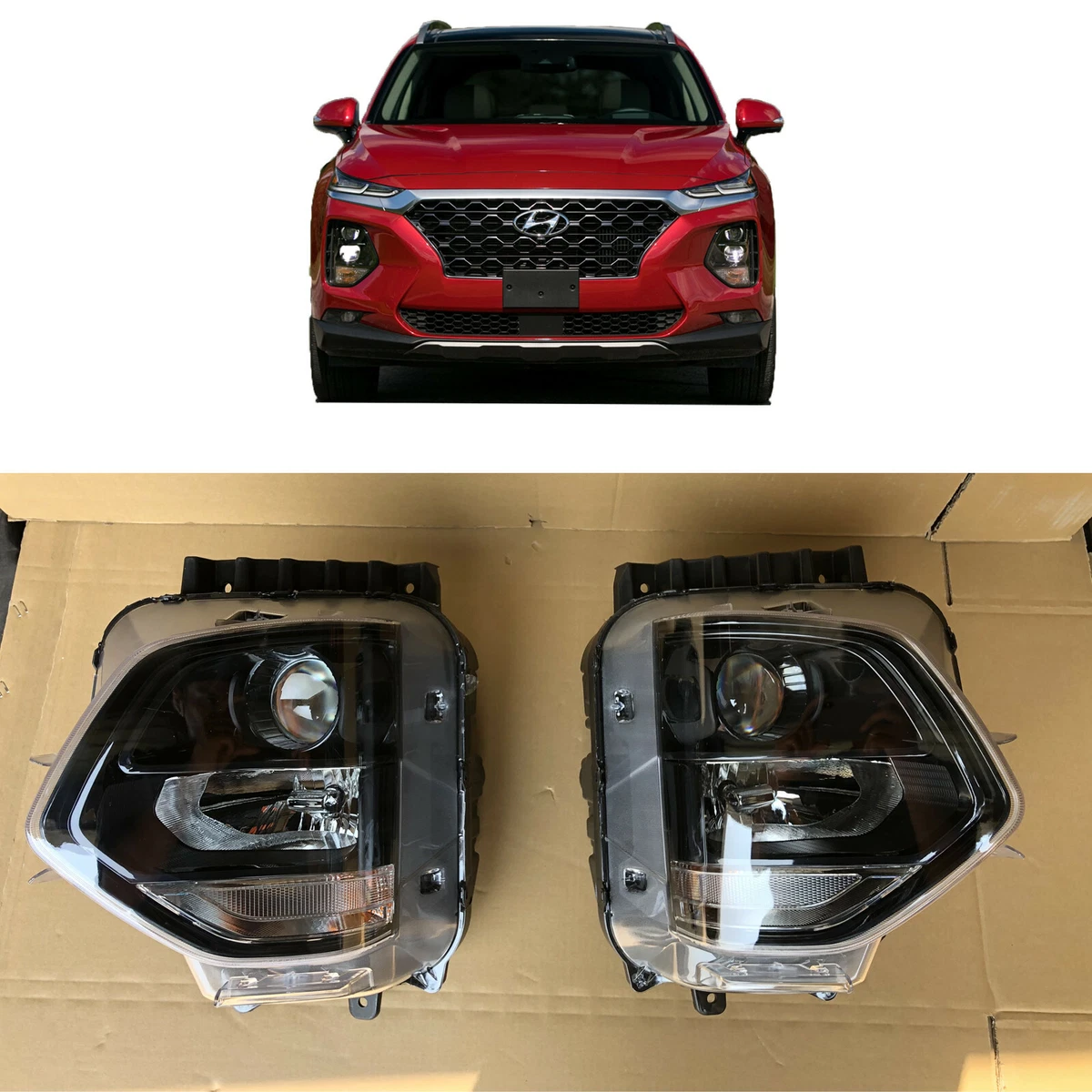 2020 Hyundai Santa Fe Headlight Bulb Replacement Easy DIY Guide