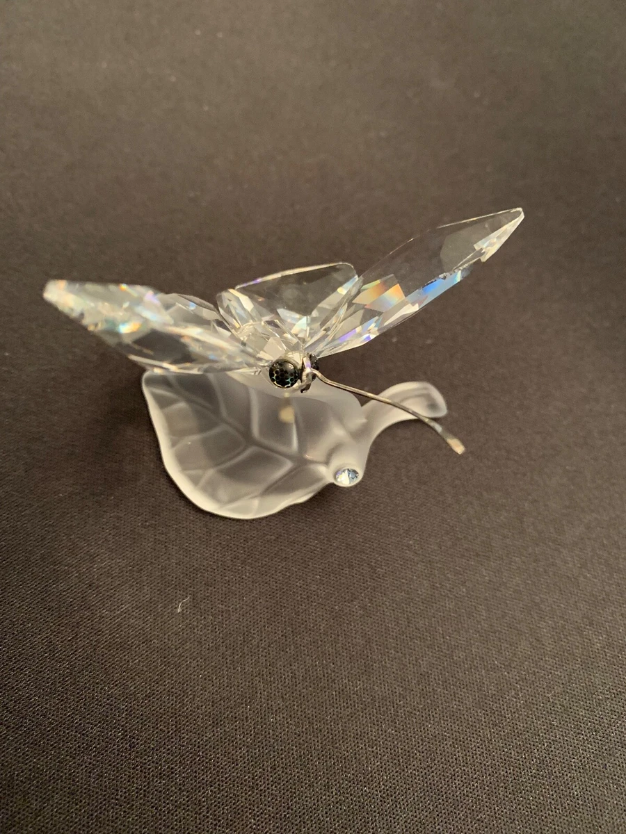 Swarovski Butterfly On Leaf | eBay