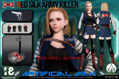 ミリタリー WAR STORY1/6 Red Silk Army Killer WS016A Pre! WAR STORY 1/6 WS016A Red Silk Army Killer Female Collectible