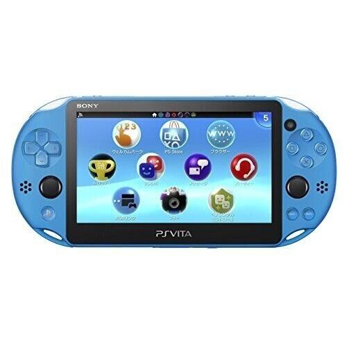 SONY PS Vita PCH-2000 ZA23 Aqua Blue Console Wi-Fi model SONY PS Vita PCH-2000 ZA23 Aqua Blue Console Wi-Fi model