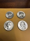 1961 silver quarters uncirculated