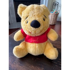 Vintage Disney Winnie the Pooh Plush Sears Walt Disney Productions 9 Inch Bear