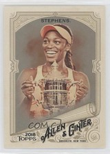 2018 Topps Allen & Ginter Hot Box Sloane Stephens #153 0b67