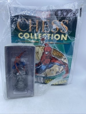 Eaglemoss Marvel Comics Chess Collection #83 Spider-Man White King-SEALED