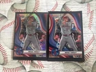 Mike Trout 2024 Bowman's Best (2) Card Lot/#1 Refractor,#1 Base/Ships Free