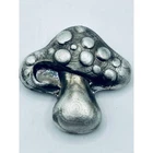 2 Oz MK BarZ "Mushroom" Hand Poured .999 FS
