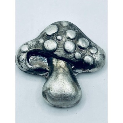 2 Oz MK BarZ ''Mushroom'' Hand Poured .999 FS