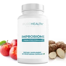PureHealth Research Improbiome - Inulin Prebiotic Fibre, Gut & Digestive Health