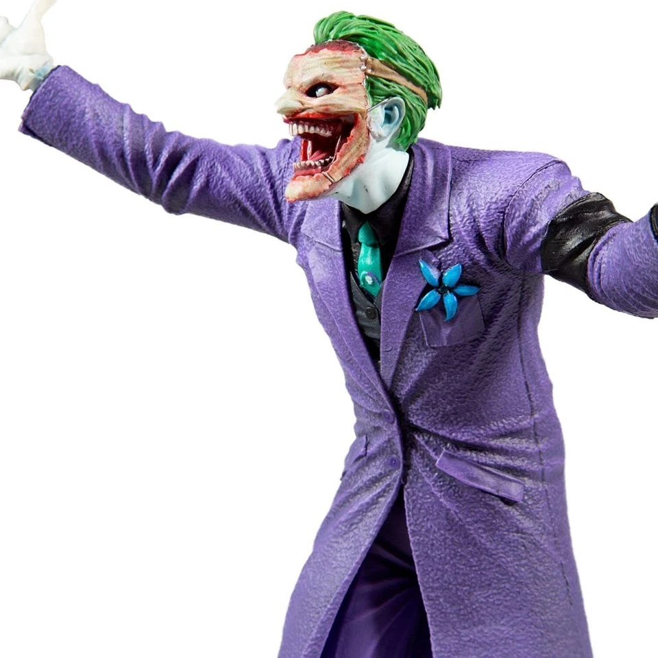 DC Direct The Joker Purple Craze 1/10 Estatua Muerte de la Familia Greg Capullo Foto 2 de 3