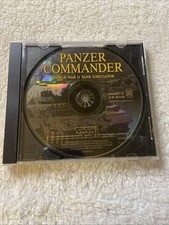 Panzer Commander World War 2 Tank Simulator Big Box PC 1998 Mindscape Company