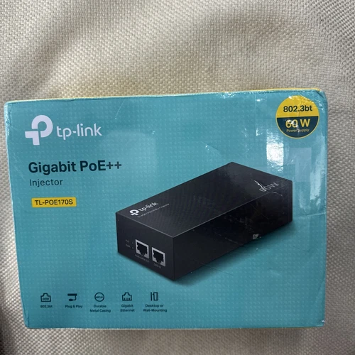 TP Link Gigabit PoE++ Injector TL-POE170S