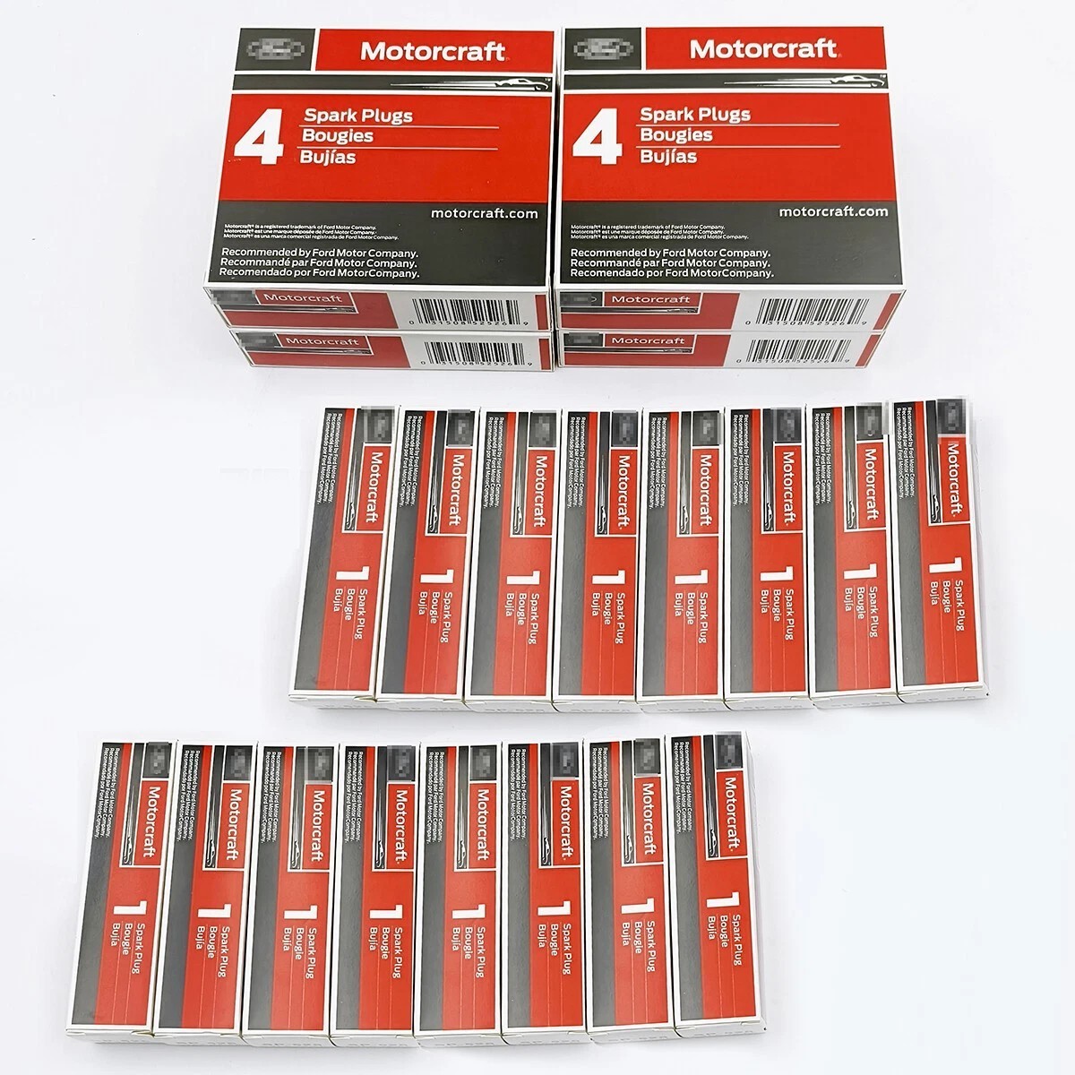16 Pcs  Ford Motorcraft Spark Plugs SP526X CYFS12FP SP526 For F-150/250/350